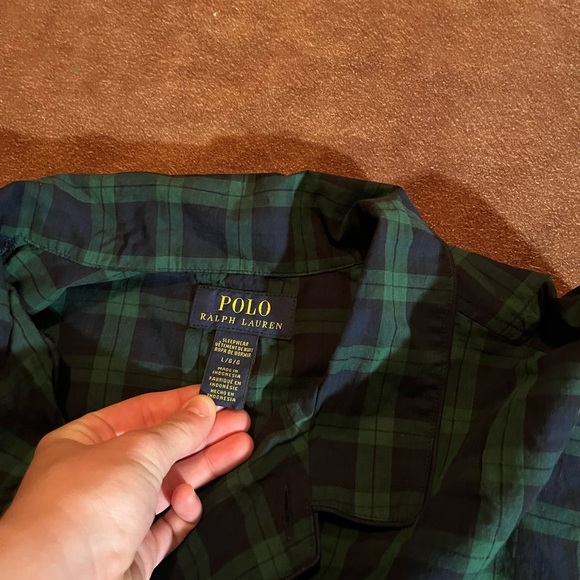 Men's Polo Ralph Lauren sleep Flannel 
size large 
100% cotton - Picture 5 of 6